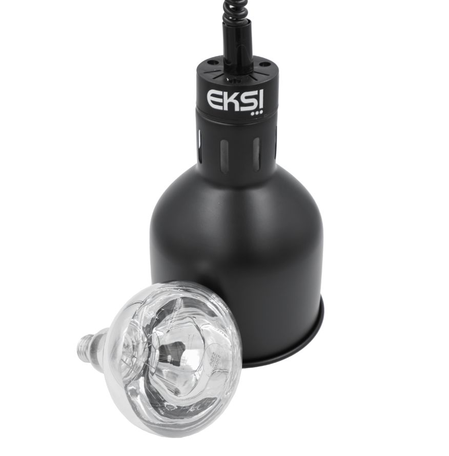 Лампа EKSI черная 700-3